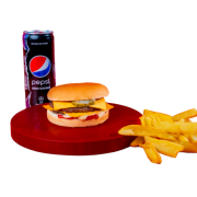 Menu Double Cheese + Chilichicken