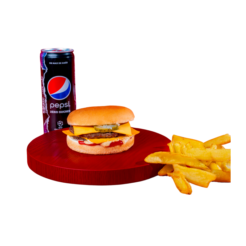 Menu Double Cheese Burger